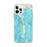 Custom iPhone 12 Pro Max Boca Grande Florida Map Phone Case in Watercolor