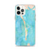 Custom iPhone 12 Pro Max Boca Grande Florida Map Phone Case in Watercolor