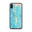 Custom iPhone X/XS Boca Grande Florida Map Phone Case in Watercolor