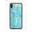 Custom iPhone XS Max Boca Grande Florida Map Phone Case in Watercolor
