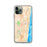 Custom Boca Raton Florida Map Phone Case in Watercolor