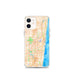 Custom Boca Raton Florida Map iPhone 12 mini Phone Case in Watercolor