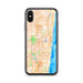 Custom Boca Raton Florida Map Phone Case in Watercolor