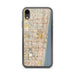 Custom Boca Raton Florida Map Phone Case in Woodblock