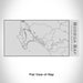 Rendered View of Bodega Bay California Map Engraving on 17oz Stainless Steel Insulated Cola Bottle