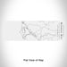 Rendered View of Bodega Bay California Map Engraving on 10oz Stainless Steel Insulated Cup with Sliding Lid in White