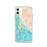 Custom iPhone 11 Bodega Bay California Map Phone Case in Watercolor