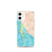 Custom iPhone 12 mini Bodega Bay California Map Phone Case in Watercolor