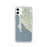 Custom iPhone 11 Bodega Bay California Map Phone Case in Woodblock