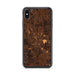 Custom Boerne Texas Map Phone Case in Ember