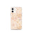 Custom Boerne Texas Map iPhone 12 mini Phone Case in Watercolor
