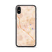 Custom Boerne Texas Map Phone Case in Watercolor