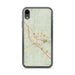 Custom Boerne Texas Map Phone Case in Woodblock