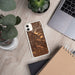 Custom Boise Idaho Map Phone Case in Ember