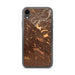 Custom Boise Idaho Map Phone Case in Ember