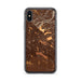 Custom Boise Idaho Map Phone Case in Ember