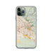 Custom Boise Idaho Map Phone Case in Woodblock