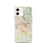 Custom Boise Idaho Map iPhone 12 Phone Case in Woodblock