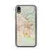 Custom Boise Idaho Map Phone Case in Woodblock