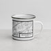 Right View Custom Bolingbrook Illinois Map Enamel Mug in Classic