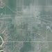 Boone Iowa Map Print in Afternoon Style Zoomed In Close Up Showing Details