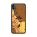 Custom Boone Iowa Map Phone Case in Ember
