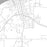 Boonville Missouri Map Print in Classic Style Zoomed In Close Up Showing Details