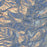 Borah Peak Idaho Map Print in Afternoon Style Zoomed In Close Up Showing Details