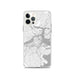 Custom Boston Massachusetts Map iPhone 12 Pro Phone Case in Classic