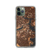 Custom Boston Massachusetts Map Phone Case in Ember
