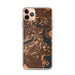 Custom Boston Massachusetts Map Phone Case in Ember