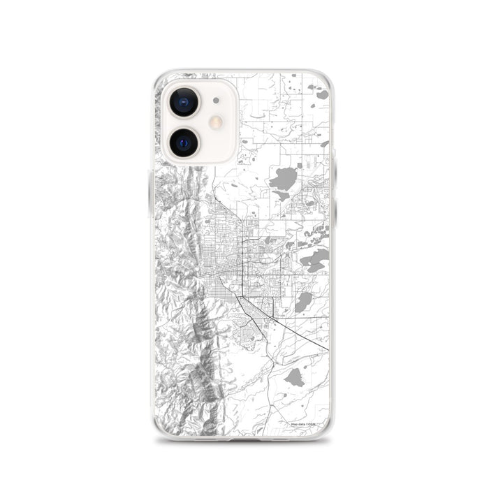 Custom Boulder Colorado Map iPhone 12 Phone Case in Classic