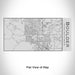 Rendered View of Boulder Colorado Map Engraving on 17oz Stainless Steel Insulated Cola Bottle