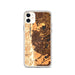Custom Boulder Colorado Map Phone Case in Ember