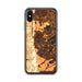 Custom Boulder Colorado Map Phone Case in Ember