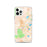 Custom Boulder Colorado Map iPhone 12 Pro Phone Case in Watercolor