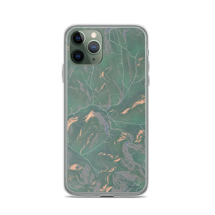 Custom iPhone 11 Pro Bovina New York Map Phone Case in Afternoon