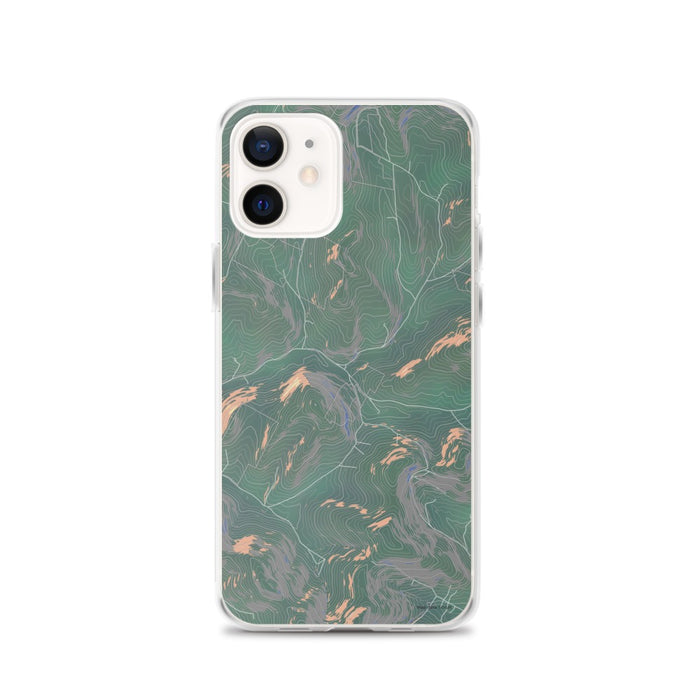 Custom iPhone 12 Bovina New York Map Phone Case in Afternoon