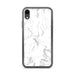 Custom iPhone XR Bovina New York Map Phone Case in Classic