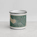 Front View Custom Boyne City Michigan Map Enamel Mug in Afternoon