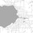Boyne City Michigan Map Print in Classic Style Zoomed In Close Up Showing Details