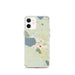 Custom Boyne City Michigan Map iPhone 12 mini Phone Case in Woodblock