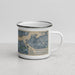 Right View Custom Bradenton Florida Map Enamel Mug in Afternoon