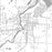 Brainerd Minnesota Map Print in Classic Style Zoomed In Close Up Showing Details