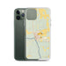 Custom Branford Florida Map Phone Case in Woodblock
