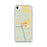 Custom iPhone SE Branford Florida Map Phone Case in Woodblock
