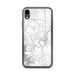 Custom iPhone XR Branson Missouri Map Phone Case in Classic