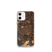 Custom iPhone 12 mini Branson Missouri Map Phone Case in Ember