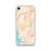 Custom iPhone SE Branson Missouri Map Phone Case in Watercolor