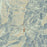 Brasstown Bald Georgia Map Print in Woodblock Style Zoomed In Close Up Showing Details